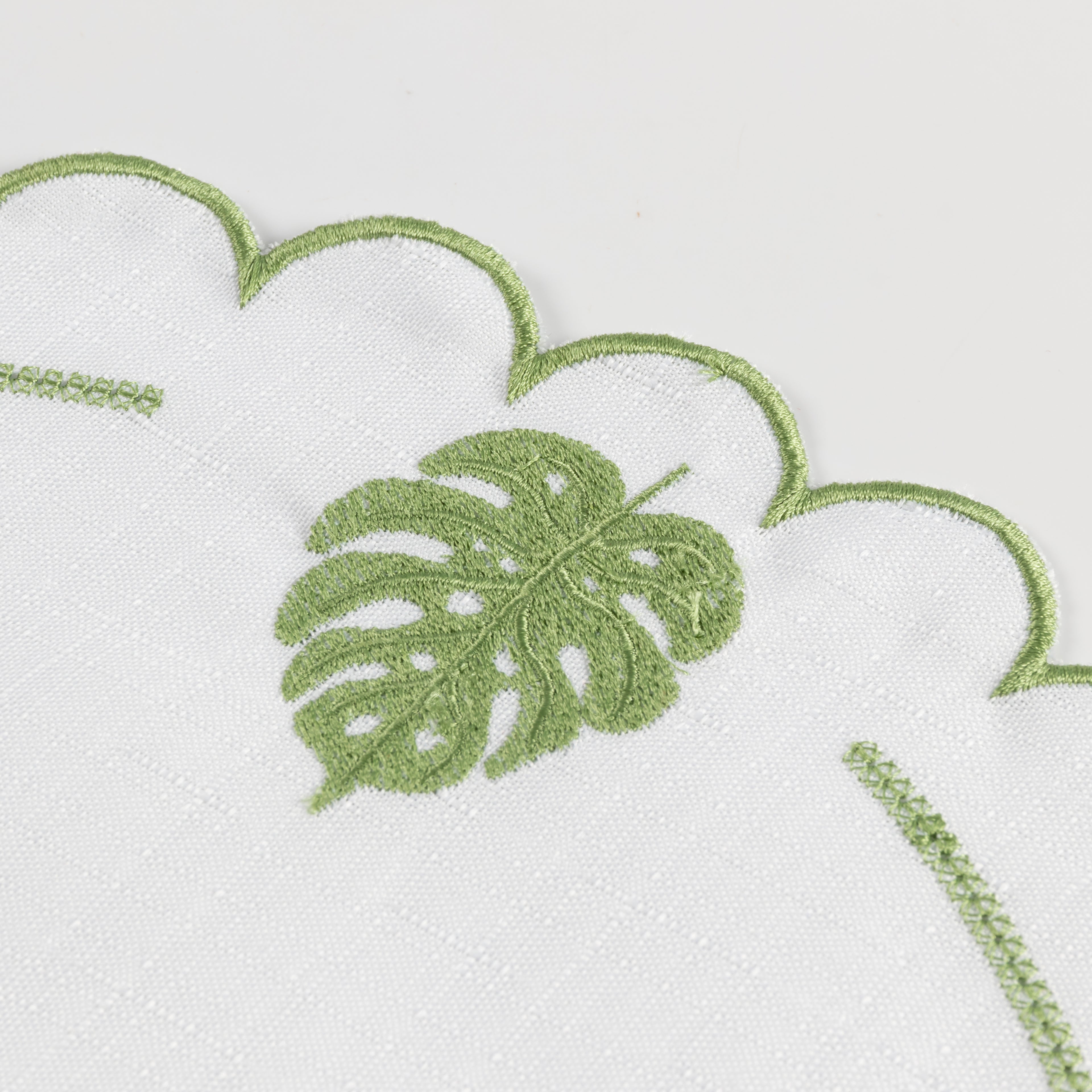 Jogo Americano Costela de Adão | Kit 12 Pçs 6 Lugares