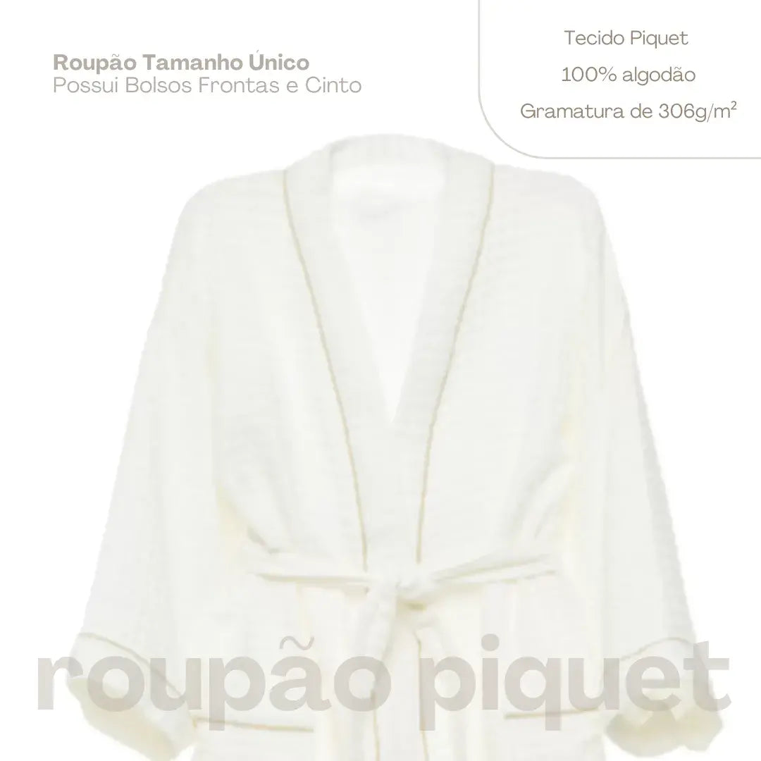 Roupão Piquet