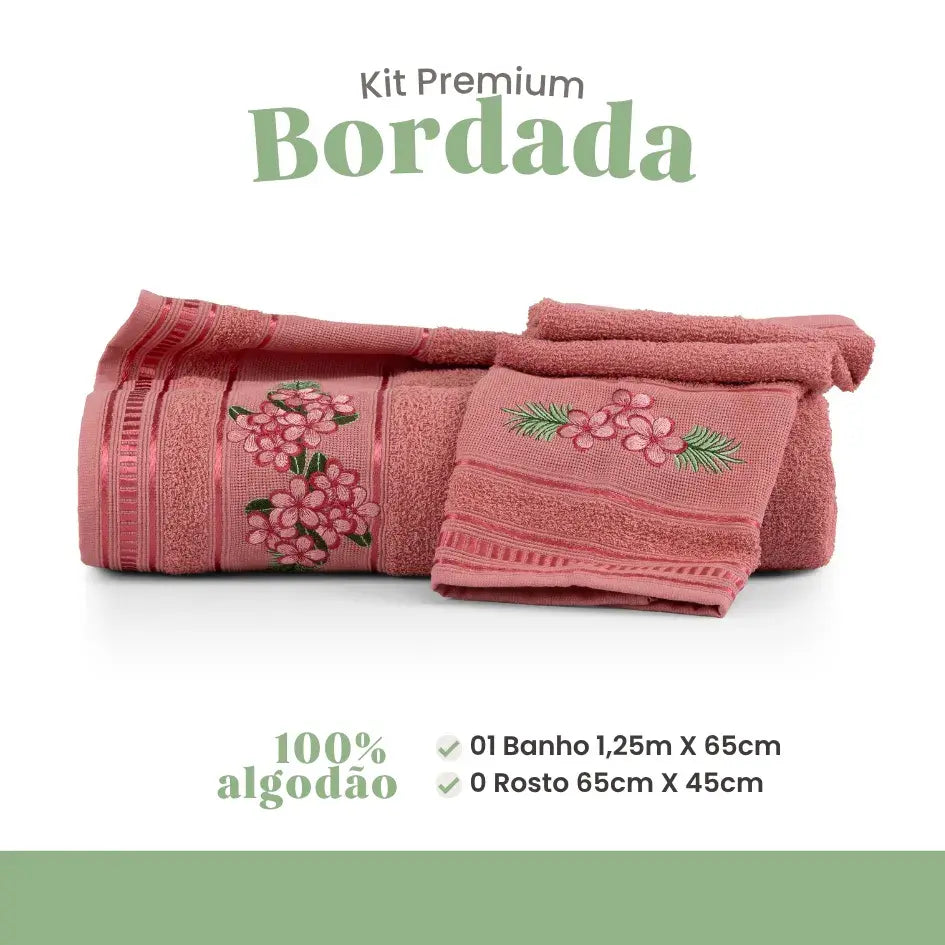 Jogo de Toalhas Premium Provençal
