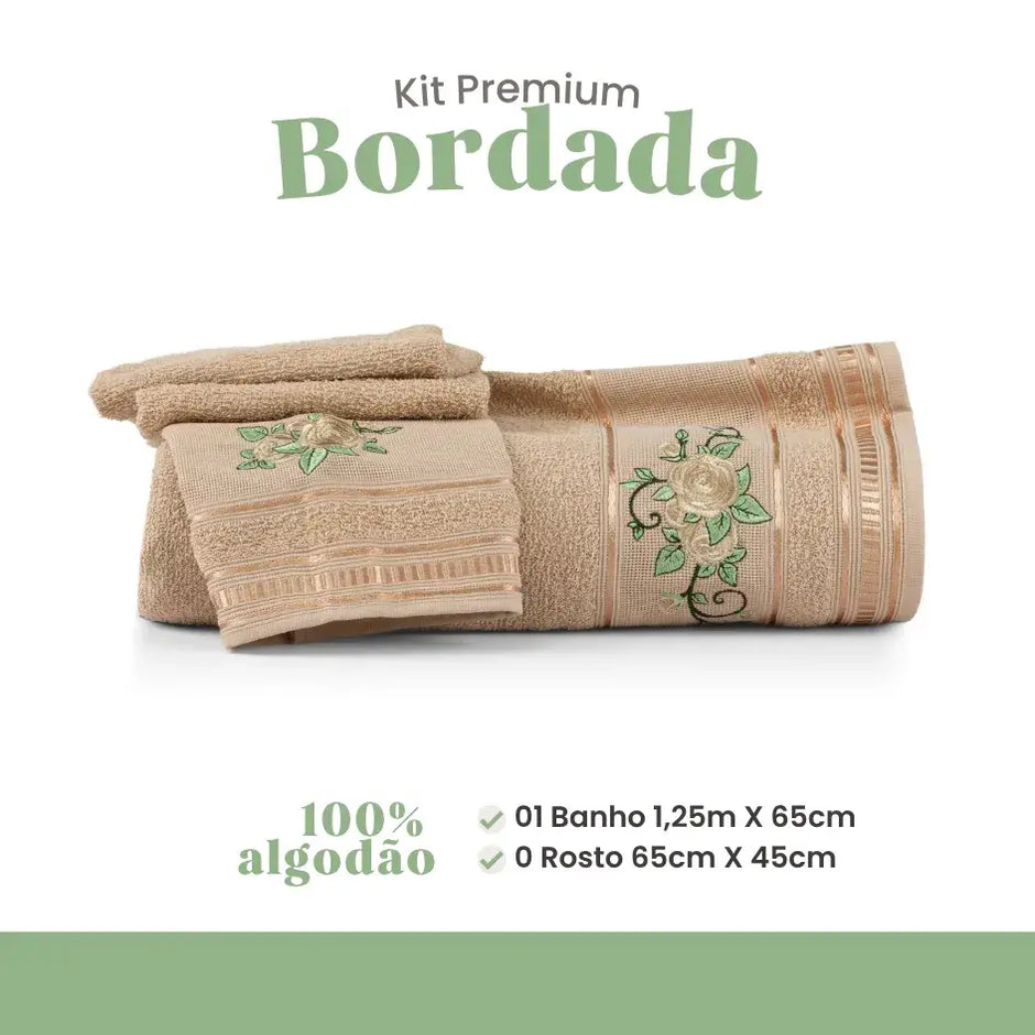 Jogo de Toalhas Premium Provençal
