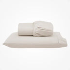 Jogo de Lençol Simples 2 Pçs com Elástico | 300 Fios | Solteiro | Palha - Linhas & Lares