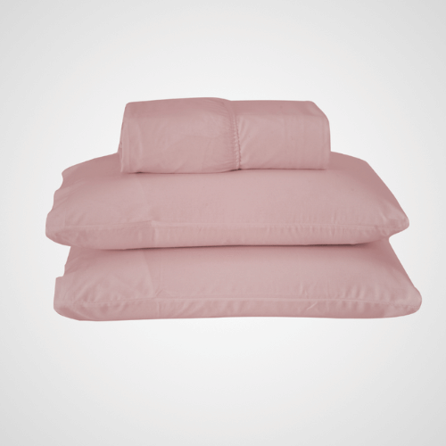 Jogo de Lençol Pure Day | Percal 180 Fios | King  | Rosê