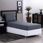 Jogo de Lençol Trama | 200 Fios | Solteiro | Grafite