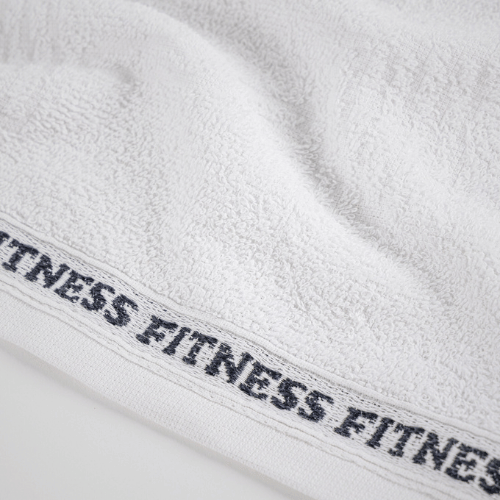 Kit Toalha Fitness SportFlex Grafite & Branco