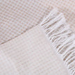 Manta para Cama/Sofá/Poltrona Grid Jacquard | Palha - Linhas & Lares