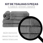 Jogo de Toalhas Noblesse | Chumbo