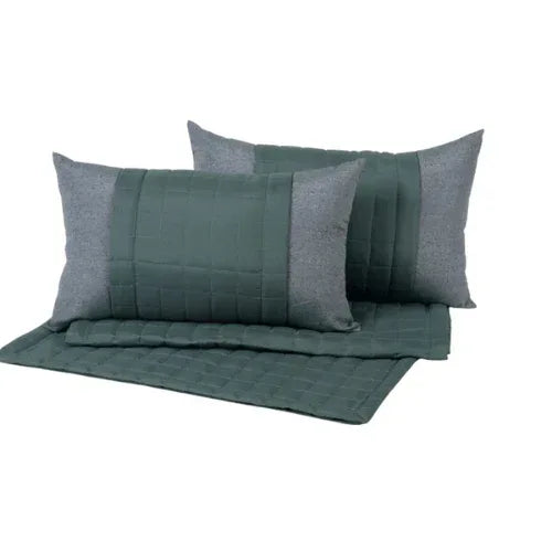 Kit Peseira Copacabana Musgo | King - Linhas & Lares