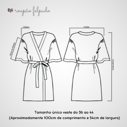 Roupão Comfort Touch Cappuccino