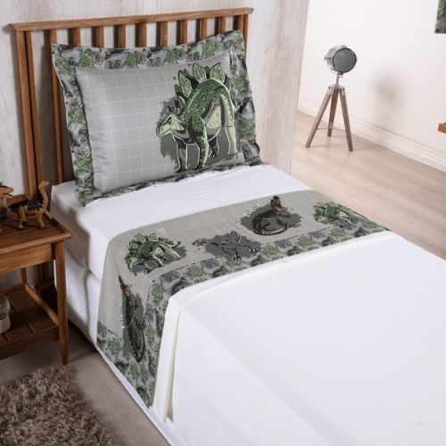 Jogo de Lençol Era Jurássica | 300 Fios