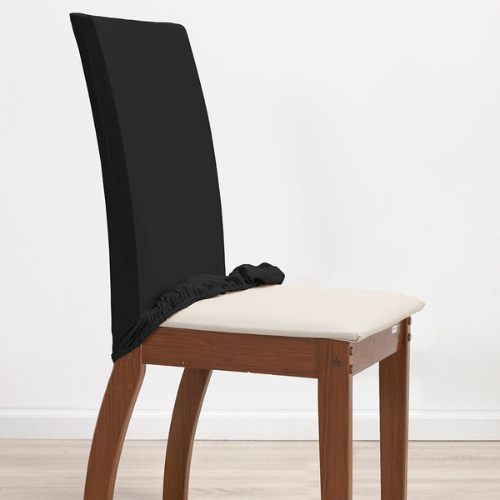 Capa para Cadeira Gel Flex | Kit com 6 | Preto