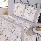 Jogo de Lençol Bosque Névoa | King