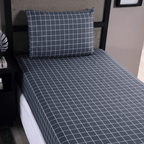 Jogo de Lençol Trama | 200 Fios | Solteiro | Grafite