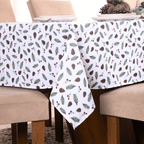 Toalha de Mesa Bosque Natalino | 4 à 8 Lugares