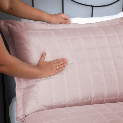 Porta Travesseiro Blend Blush