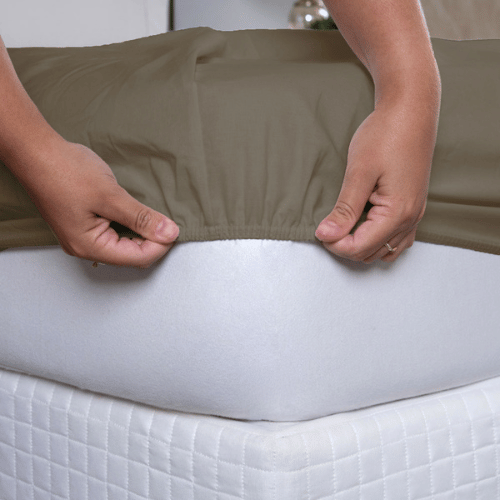 Jogo de Lençol Pure Day | Percal 180 Fios | Casal | Marrom