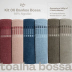 Combo Toalha de Banho Bossa - Linhas & Lares
