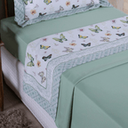 Jogo de Lençol Butterfly Bliss | 300 Fios