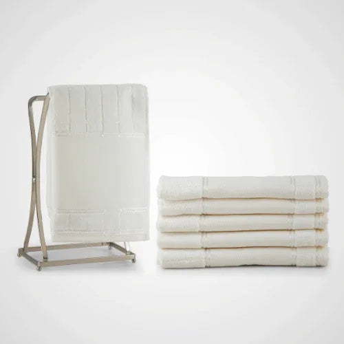 Kit Toalha de Lavabo Bellarte Natural - Linhas & Lares