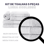 Jogo de Toalhas Noblesse | Branca