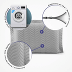 Porta Travesseiro Marbella | Cinza