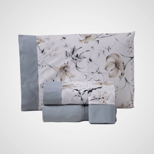 Jogo de Lençol Bosque Névoa | Casal