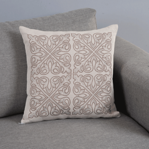 Par Capa de Almofada Grécia | Cáqui