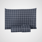 Jogo de Lençol Trama | 200 Fios | Solteiro | Grafite