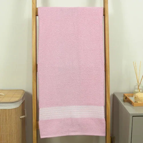 Toalha de Banho Daily - Rosa - Linhas & Lares