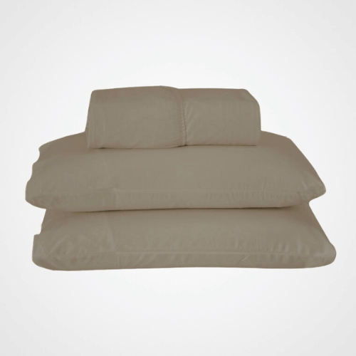 Jogo de Lençol Pure Day | Percal 180 Fios | Queen | Marrom