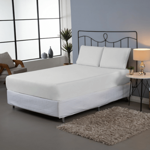 Jogo de Lençol Pure Day | Percal 180 Fios | King  | Branco