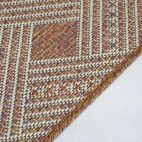 Tapete Passadeira Sisal Lancer Terracota 200x66 cm - Linhas & Lares