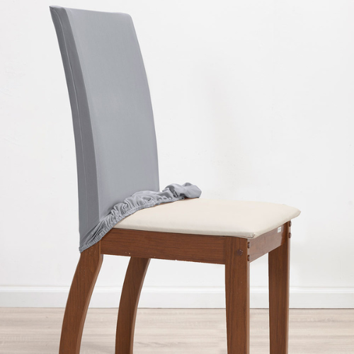 Capa para Cadeira Gel Flex | Kit com 6 | Cinza