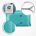 Porta Travesseiro Marbella | Azul Tifanny