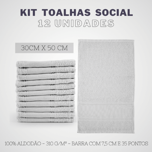 Toalha Social Rosier Neve