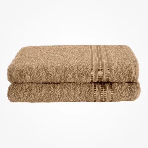 Toalha de Banho Línea Marrom Nóz - Linhas & Lares