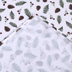 Toalha de Mesa Bosque Natalino | 4 à 8 Lugares