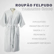 Roupão Comfort Touch Neve - Linhas & Lares