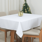 Toalha de Mesa Classic Noel | Branca | 4 à 8 Lugares