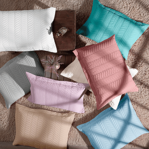 Porta Travesseiro Marbella | Azul Tifanny