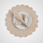 Jogo Americano Poá | Avelâ | Kit 12 Pçs 6 Lugares