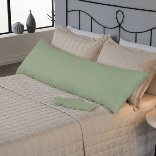 Capa para Travesseiro de Corpo PureTouch | Verde Cana