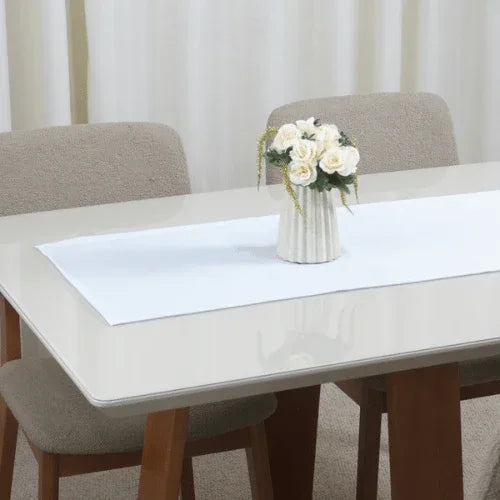 Trilho Caminho de Mesa Classic Noel | Branco - Linhas & Lares