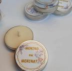 Vela Aromática Persolalizável | Cereja com Avelâ | Kit com 6