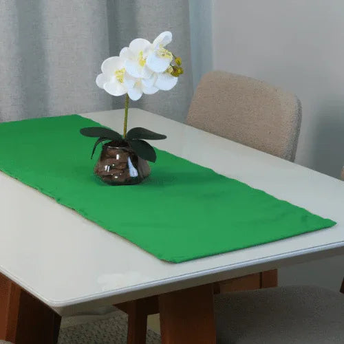 Trilho Caminho de Mesa Nuance | Verde - Linhas & Lares