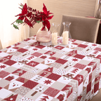 Toalha de Mesa Natal Imperial | 4 à 8 Lugares