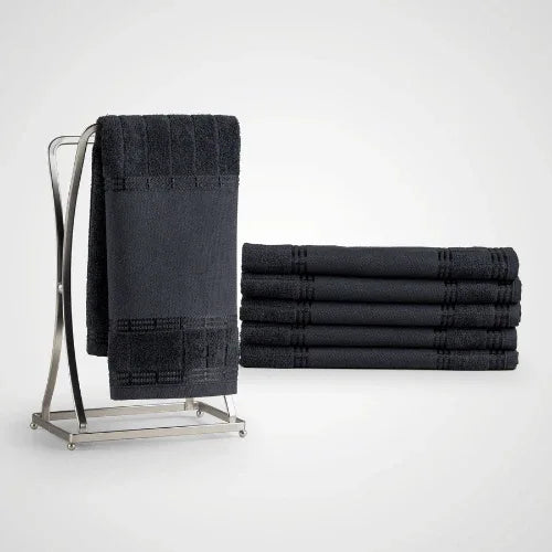 Kit Toalha de Lavabo Bellarte Ônix - Linhas & Lares