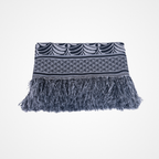 Manta Tessela | Preto Palmeira