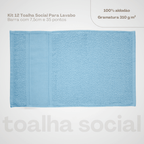 Toalha Social Rosier Nevado