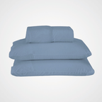 Jogo de Lençol Pure Day | Percal 180 Fios | King  | Azul Petróleo