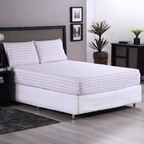 Jogo de Lençol Trama | 200 Fios | Casal | Rosê